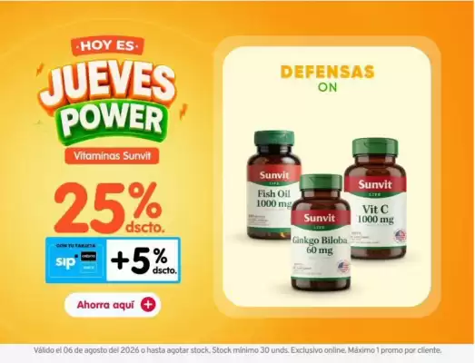 Mifarma (válido hasta 6-08)