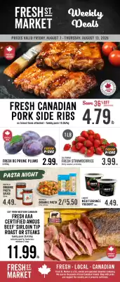 Fresh St Market (valid until 13-08)