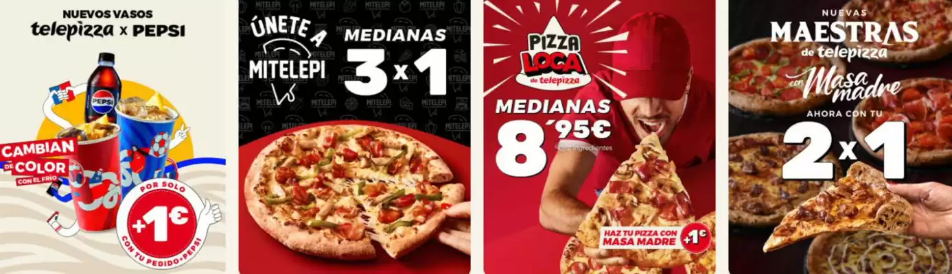Telepizza (válido hasta el 19-08)