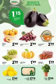 Volantino Extra Supermercati Pagina 8: UVA ARRA SENZA SEMI €2,99, SUSINE GIALLE €1,99