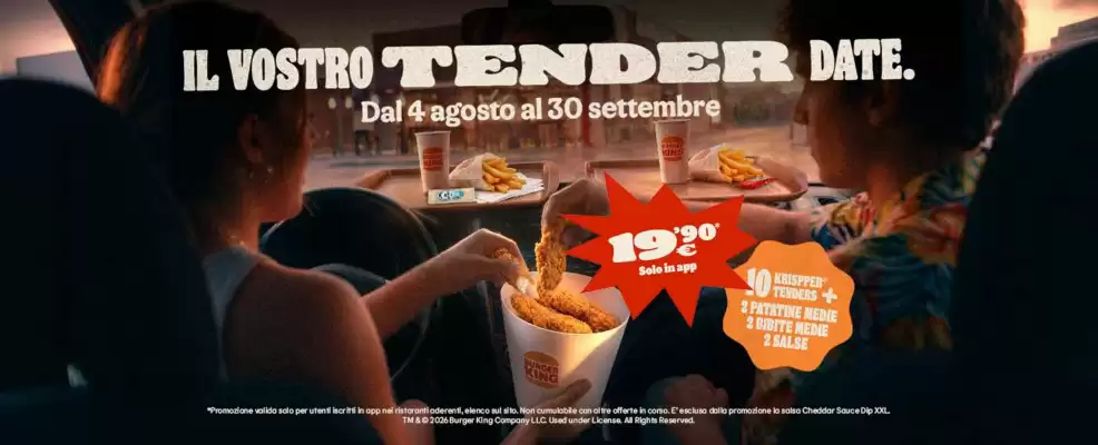 Burger King (valido fino al 30-09)