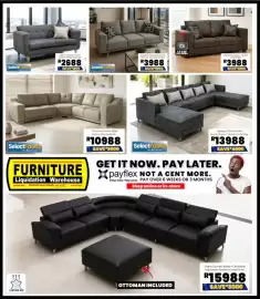 Furniture Liquidation Warehouse catalogue Page 3: Jackson 3 Seater Couch €3.988,00, Oslo 2 Seater Couch €2.688,00