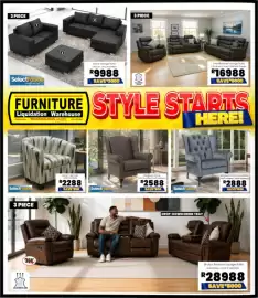 Furniture Liquidation Warehouse catalogue Page 6: Harry Lounge Suite €9.988,00, Wingback Chair Chesterfield €2.888,00