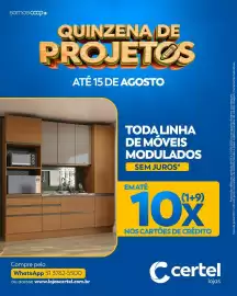Folheto Lojas Certel Página 1