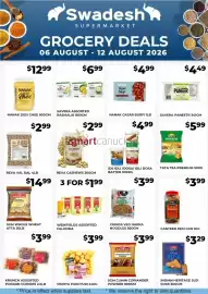 Swadesh Supermarket flyer week 32 Page 1