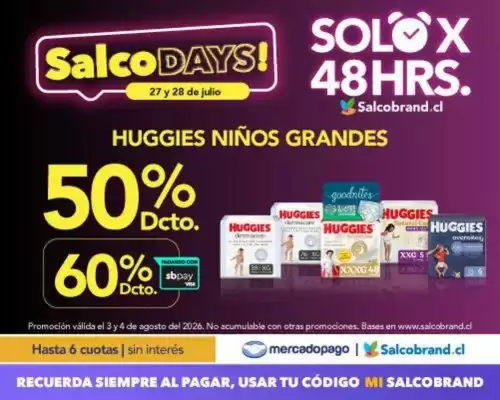 Salcobrand (válido hasta 18-08)