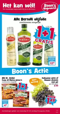 Boon`s Markt (geldig t/m 16-08)