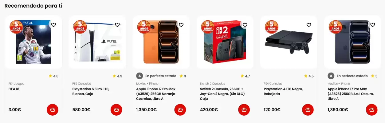 Folleto CeX (válido hasta el 19-08)