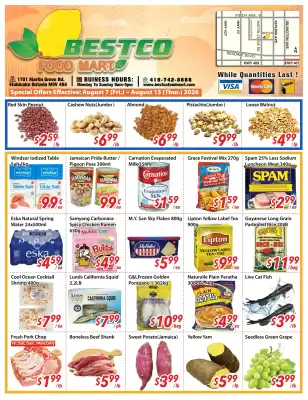 Bestco Food Mart (valid until 13-08)