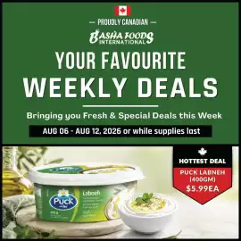 Basha Foods flyer week 32 Page 1