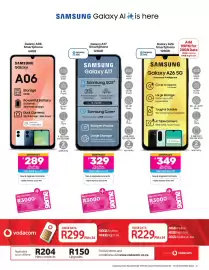 Game catalogue Page 3: Samsung - galaxy a06 smartphone 64gb €289,00, Samsung - galaxy a26 smartphone 128gb €349,00