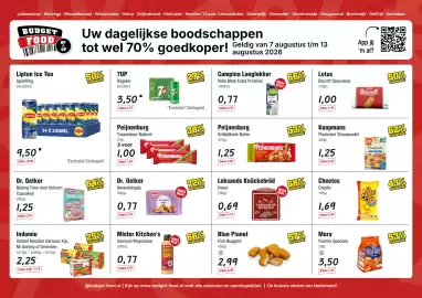 Budget Food folder week 32 Pagina 1