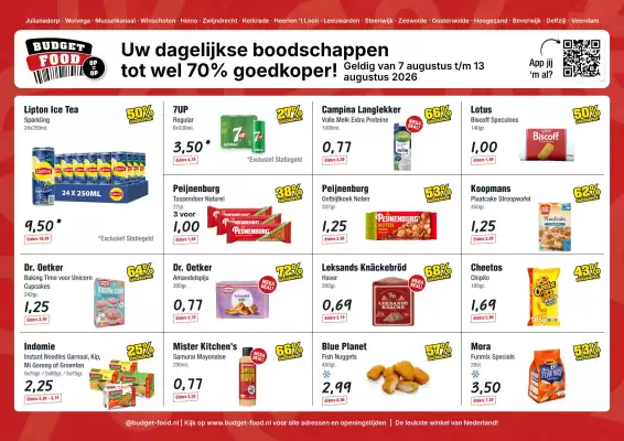Budget Food (geldig t/m 13-08)