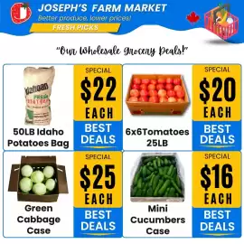 Joseph's Farm Market flyer week 32 Page 8