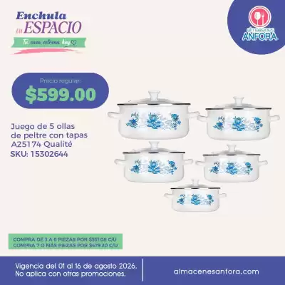 Catálogo Almacenes Anfora (válido hasta 16-08)