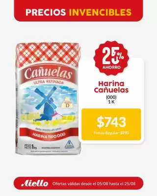 Catálogo Supermercados Aiello (válido hasta 25-08)