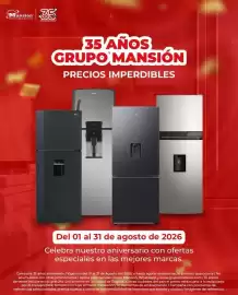 Catálogo Mansión Electrodomésticos Página 1
