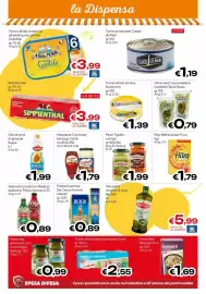 Volantino MAX Supermercati Pagina 10: Tonno all'olio di oliva Nostromo €1,39, Olio di semi di girasole Sagra €1,99