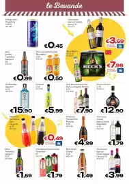Volantino MAX Supermercati Pagina 13: Birra bionda Castello la Decisa €0,99, Prosecco Treviso DOC Maschio €4,99
