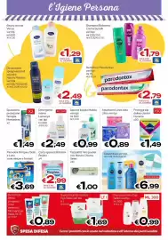 Volantino MAX Supermercati Pagina 14: Sapone liquido Malizia €0,99, Fazzoletti mini pocket eco Natura Chiama Selex €1,00