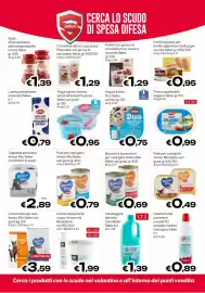 Volantino MAX Supermercati Pagina 17: Yogurt intero Duo Selex €0,75, Yogurt greco bianco Selex €0,95