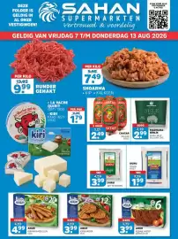 Sahan Supermarkten folder week 32 Pagina 1