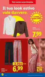 Volantino Lidl | Offerte Speciali Pagina 16: ESMARA Camicetta da donna €7,99, ESMARA Pantaloni ampi da donna €6,99