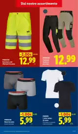 Volantino Lidl | Offerte Speciali Pagina 21: ESMARA T-shirt intima da uomo €5,99, PARKSIDE Boxer da uomo €5,99
