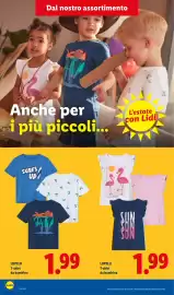 Volantino Lidl | Offerte Speciali Pagina 22: LUPILU T-shirt da bambina €1,99, LUPILU T-shirt da bambino €1,99