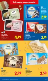 Volantino Lidl | Offerte Speciali Pagina 9: BON GELATI Coni gelato €2,89, Gelatelli Mini coni €2,99