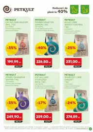 Magazine Animax Pagină 9: Petkult probio sensitive somon €226,80, Petkult adult care weight control €231,00