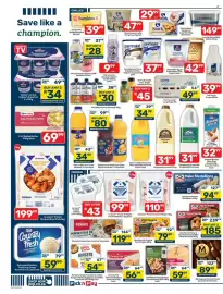 Pick n Pay catalogue Page 4: PnP Salted Butter €69,99, PnP Ready Made Meals or Pizza Assorted €59,99