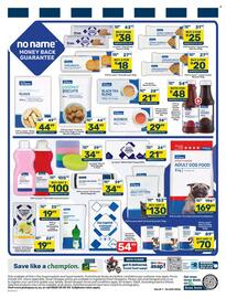 Pick n Pay catalogue Page 2: No name Tomato Sauce Assorted €48,00, No name Coconut Biscuits €34,99