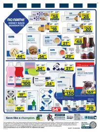 Pick n Pay catalogue Page 2: No name Tomato Sauce Assorted €48,00, No name Coconut Biscuits €34,99