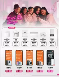 Vodacom catalogue Page 13: REDMI 15 €199,00, REDMI 15C €189,00