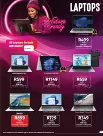Vodacom catalogue Page 27: HUAWEI MateBook D 16 €699,00, LENOVO Ideapad Core i7 15.6" €729,00