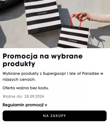 Sephora gazetka (wa偶no艣膰 do 28-09)