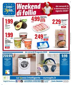 Volantino Eurospin Pagina 20: AVOCADO €1,99, Delizie Sole Riso Lungo B parboiled €2,29