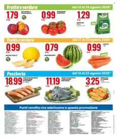 Volantino Eurospin Pagina 12: ANGURIA BABY €0,79, POMODORO GRAPPOLO €0,99