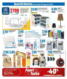 Volantino Eurospin Pagina 16: PELUCHE €7,99, LAMPADA DA TAVOLO* €6,99