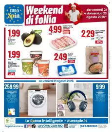 Volantino Eurospin Pagina 20: AVOCADO €1,99, Delizie Sole Riso Lungo B parboiled €2,29