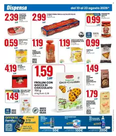 Volantino Eurospin Pagina 4: Frollini con Riso e Latte Dolcissimo €1,49, Pomodori secchi €0,99