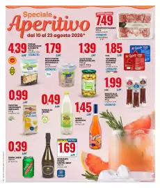 Volantino Eurospin Pagina 7: Aperitivo Italiano €7,49, Bocconcini di Scamorza Affumicata €1,79