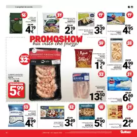 Volantino Supermercati Gulliver Pagina 10: Gambero Argentino Sgusciato Panapesca €4,99, Sugo pronto alle vongole Esca €3,49