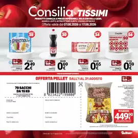 Volantino Supermercati Gulliver Pagina 18: WAFER ALLA NOCCIOLA CONSILIA €0,65, Cola Consilia €0,69