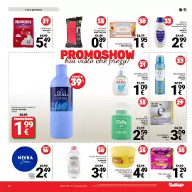 Volantino Supermercati Gulliver Pagina 20: Proteggi slip Lines €1,29, Assorbenti Lines è €3,09