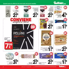 Volantino Supermercati Gulliver Pagina 28: Cake Fruit Trevisan €2,99, Cookies Sensations Milka €2,49