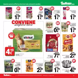 Volantino Supermercati Gulliver Pagina 35: Paté per gatti le specialità italiane Migliorgatto €0,45