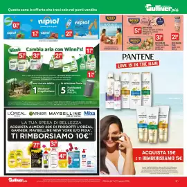 Volantino Supermercati Gulliver Pagina 37: Pantene €15,00, Rio mare Paté €2,59