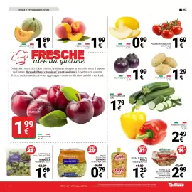 Volantino Supermercati Gulliver Pagina 4: Pan di zucchero Zerbinati €0,79, Susine rosse €1,99